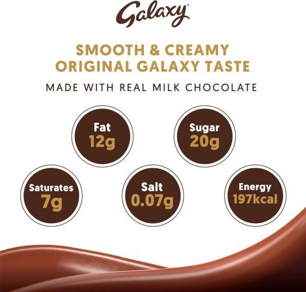Galaxy smooth milk chocolate 24x36 gm