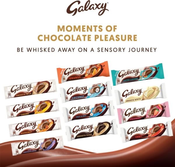 Galaxy smooth milk chocolate 24x36 gm