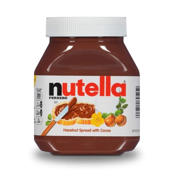 Nutella Ferrero Chocolate Spread Jar, 750 gm