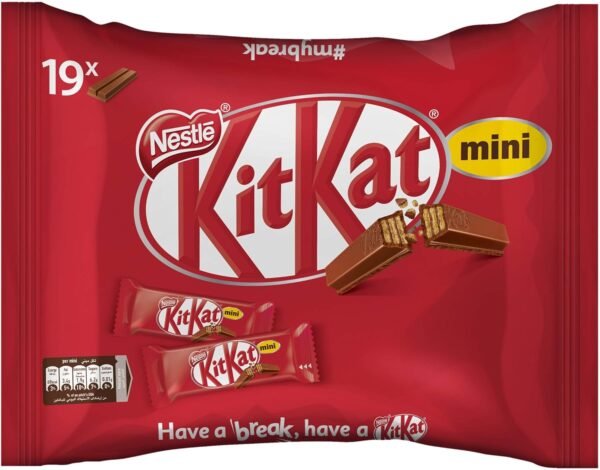 Nestle KitKat 2 Finger Mini Milk Chocolate Wafer 250g
